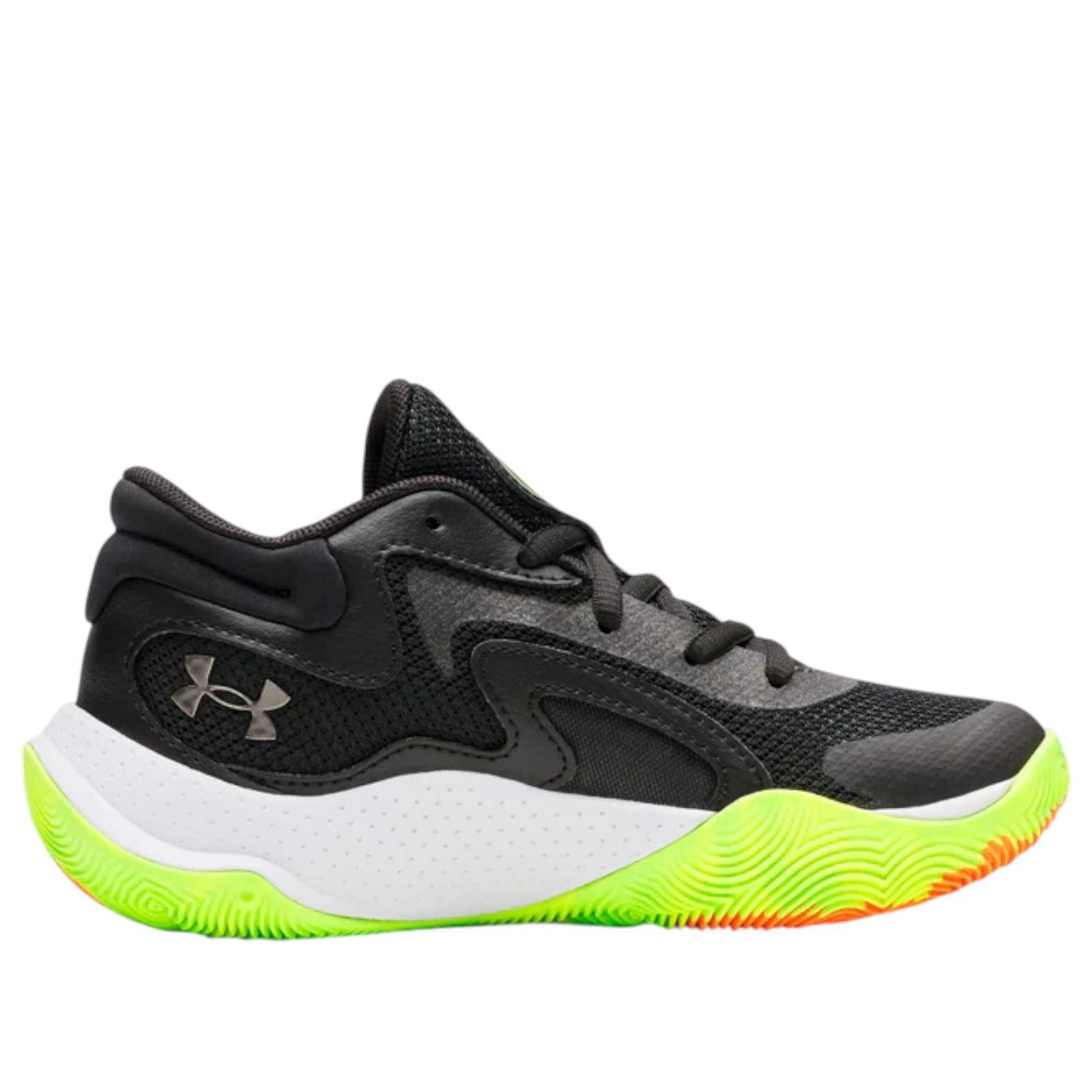 (PS) Under Armour Jet '25 'Metallic Black Hyper Green' 6001588-002