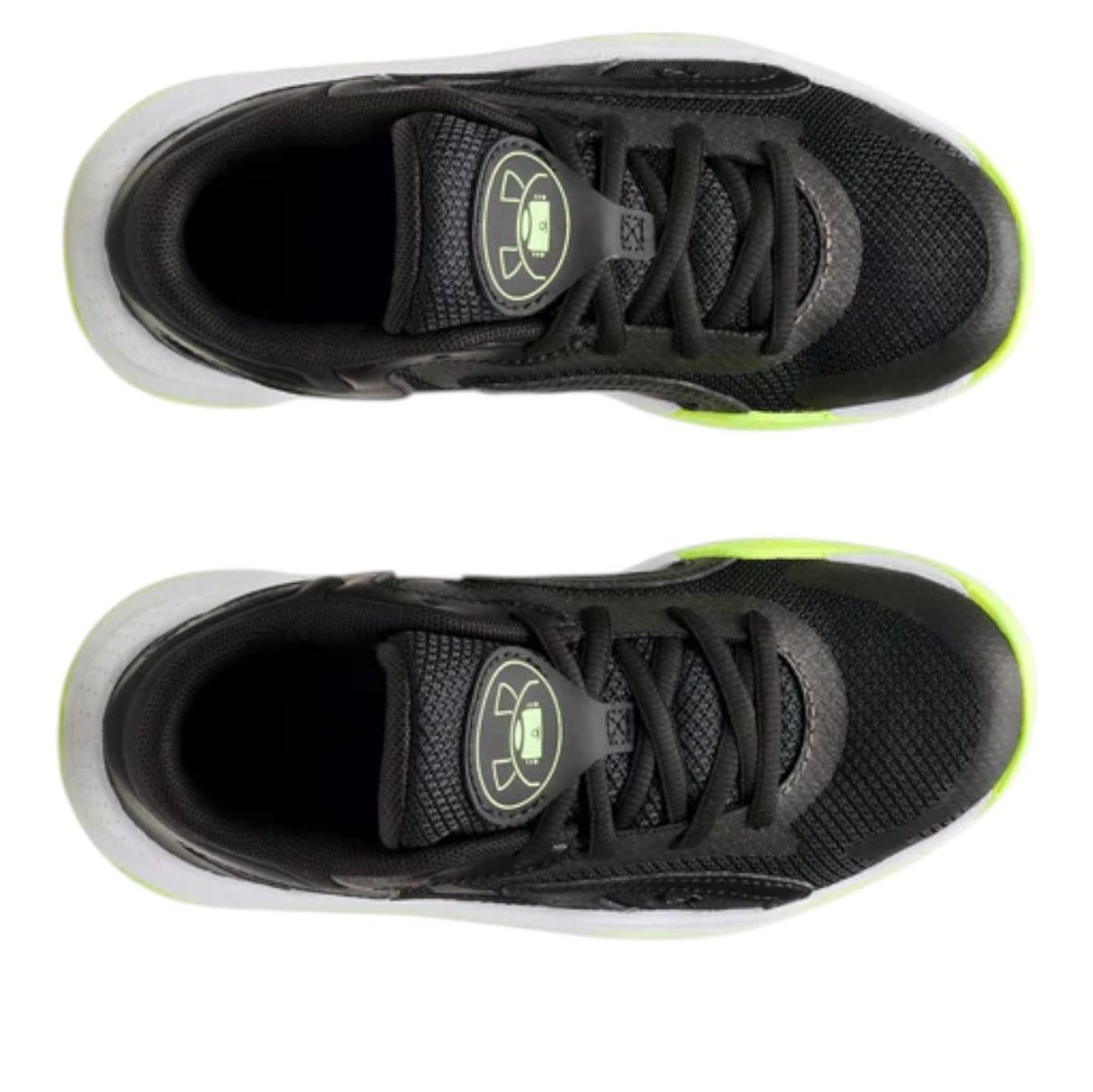 (PS) Under Armour Jet '25 'Metallic Black Hyper Green' 6001588-002