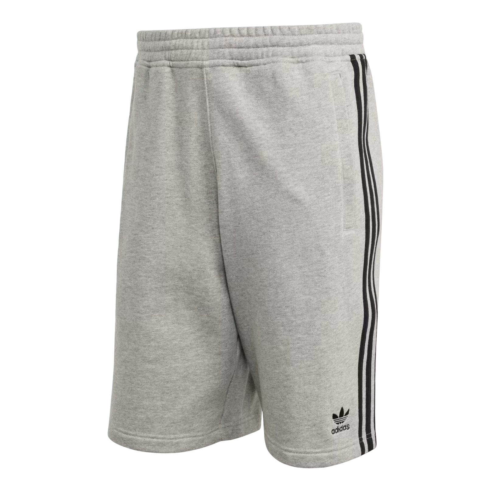 adidas Adicolor 3-Stripes Shorts Asia Sizing 'Medium Grey Heather Black' JY1381