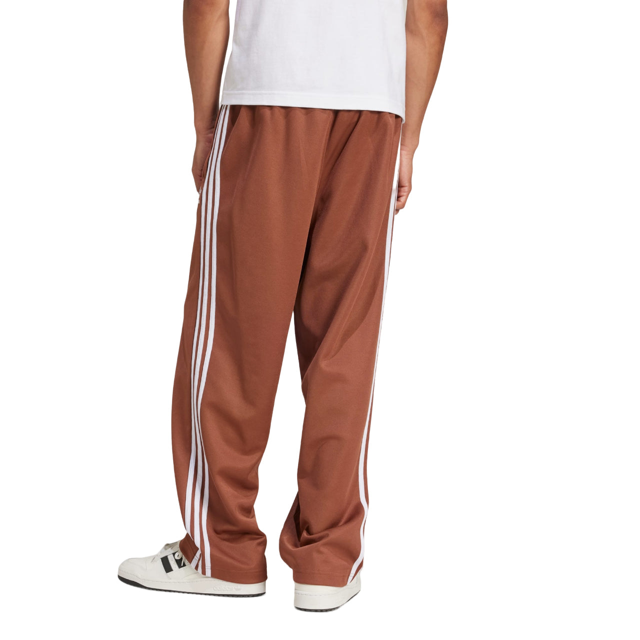adidas Adicolor Baggy Fit Firebird Track Pants Asia Sizing 'Preloved Brown' IZ2476