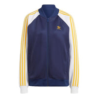 (WMNS) adidas Adicolor Classics Oversized SST Track Jacket Asia Sizing 'Dark Blue' IK0422