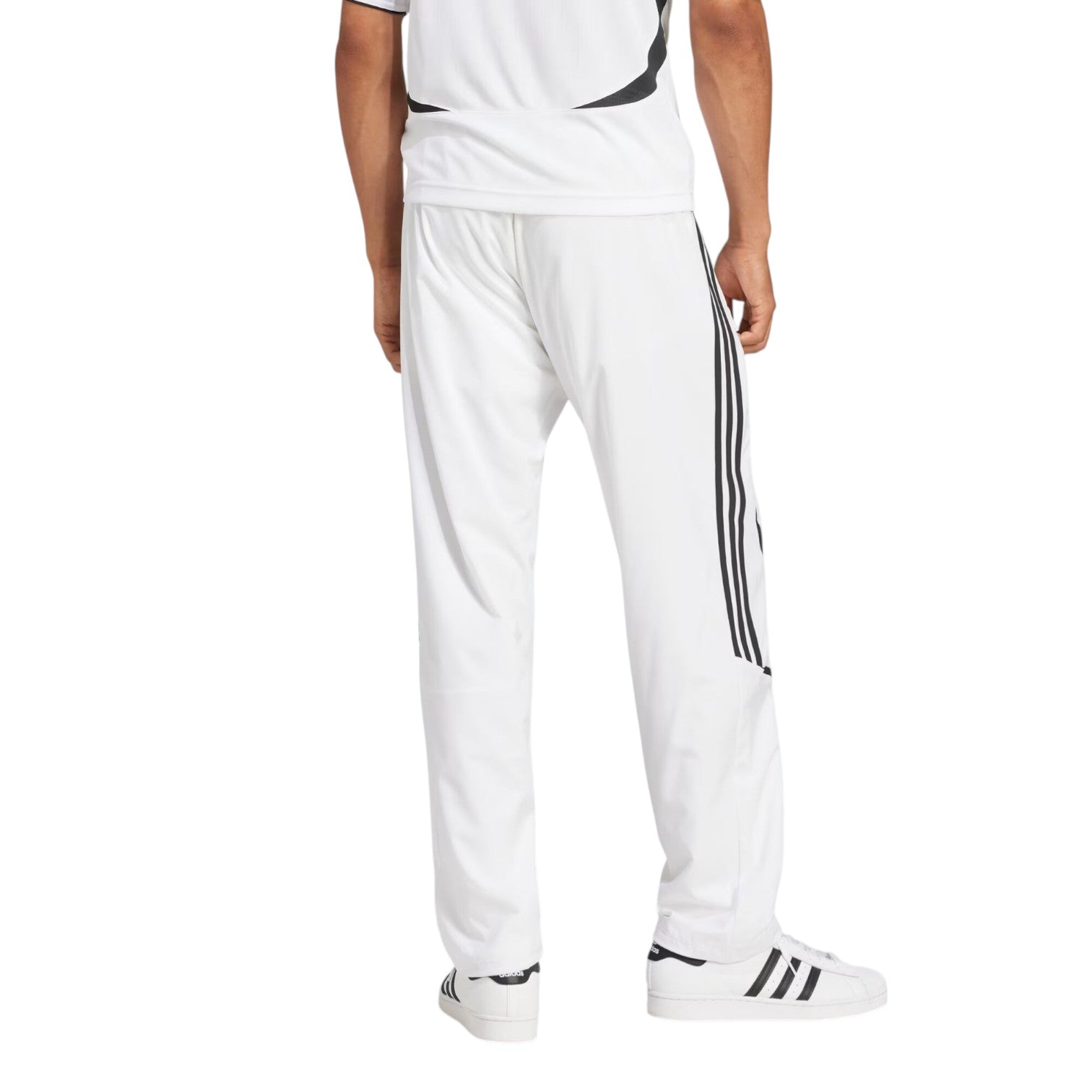adidas Adicolor Teamgeist Track Tracksuit Bottoms Asia Sizing 'White Black' JP1119