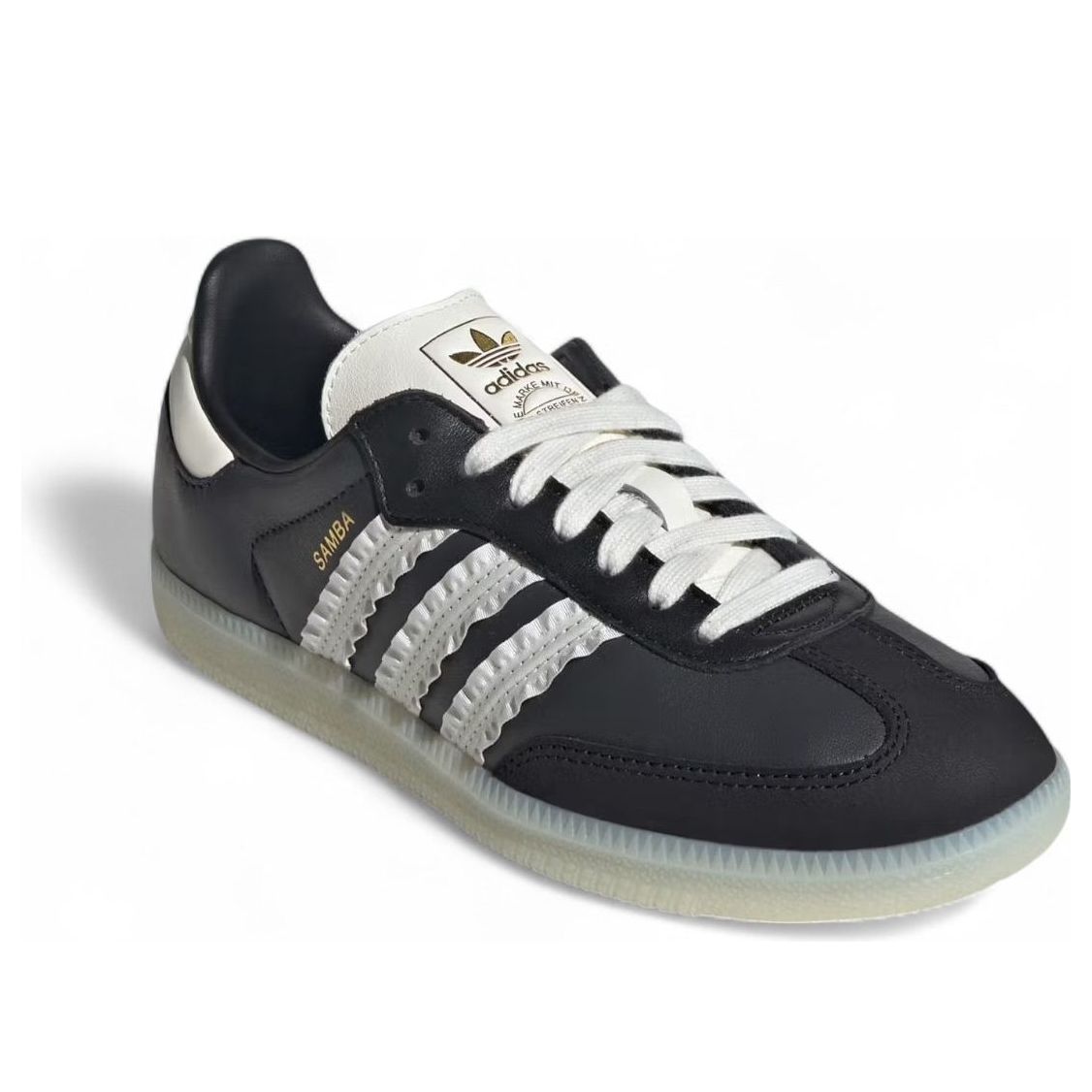 (WMNS) adidas Samba 'Ruffle Stripes Pack Black Off White' JR8831