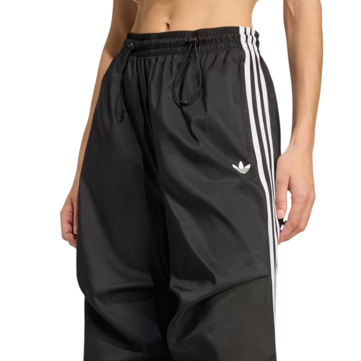 (WMNS) adidas Adilenium Season 4 Teamgeist Ruffle Track Pants 'Black' KE9790
