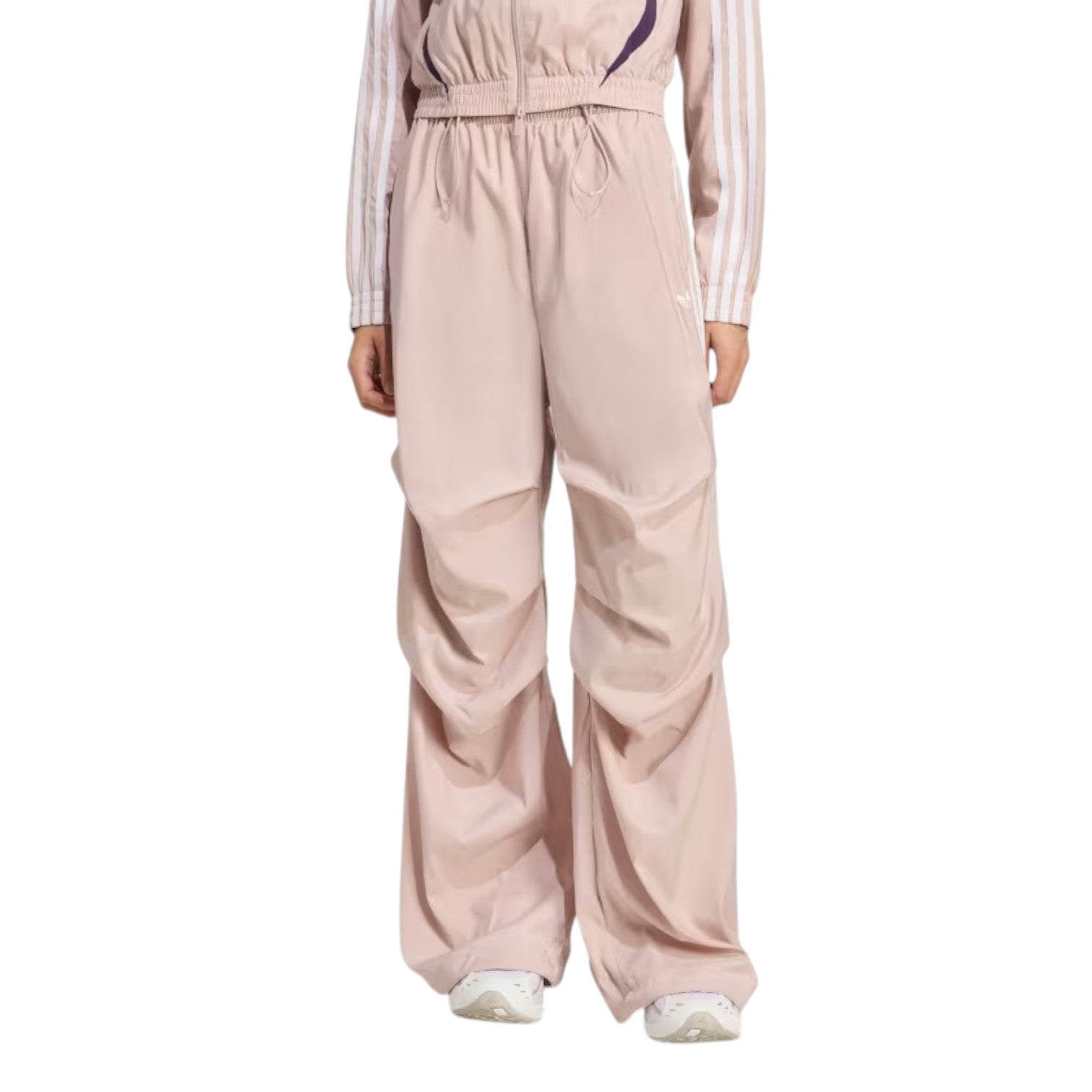 (WMNS) adidas Adilenium Season 4 Teamgeist Ruffle Track Pants 'New Rose' KE9791