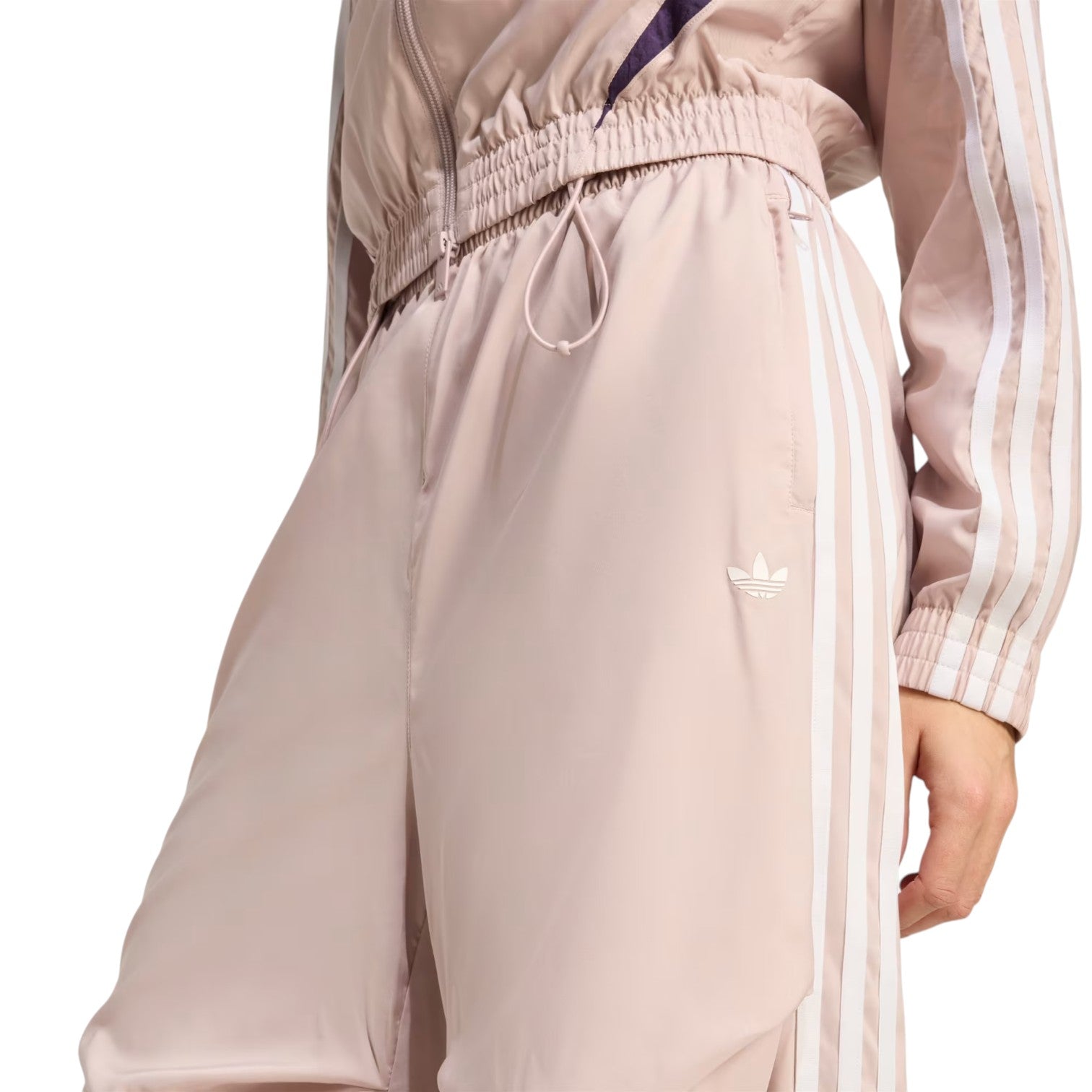 (WMNS) adidas Adilenium Season 4 Teamgeist Ruffle Track Pants 'New Rose' KE9791