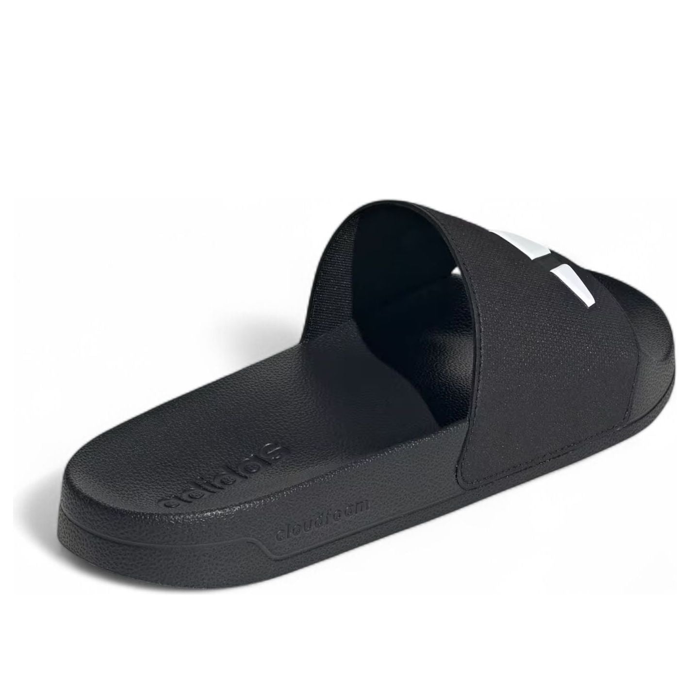 adidas Adilette Shower Slides Asia Sizing 'Black White' JS3565