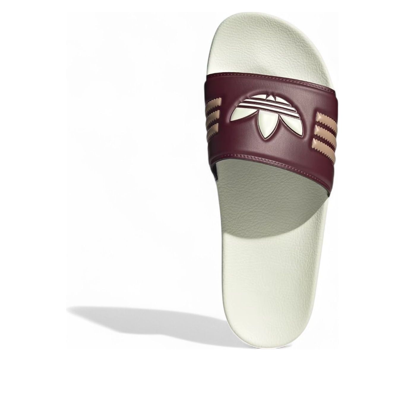 adidas Adilette Slides Asia Sizing 'Shadow Red Cream White' JH7763