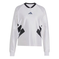 adidas All Time Classics Longsleeve T-shirt 'White Black' KF7465