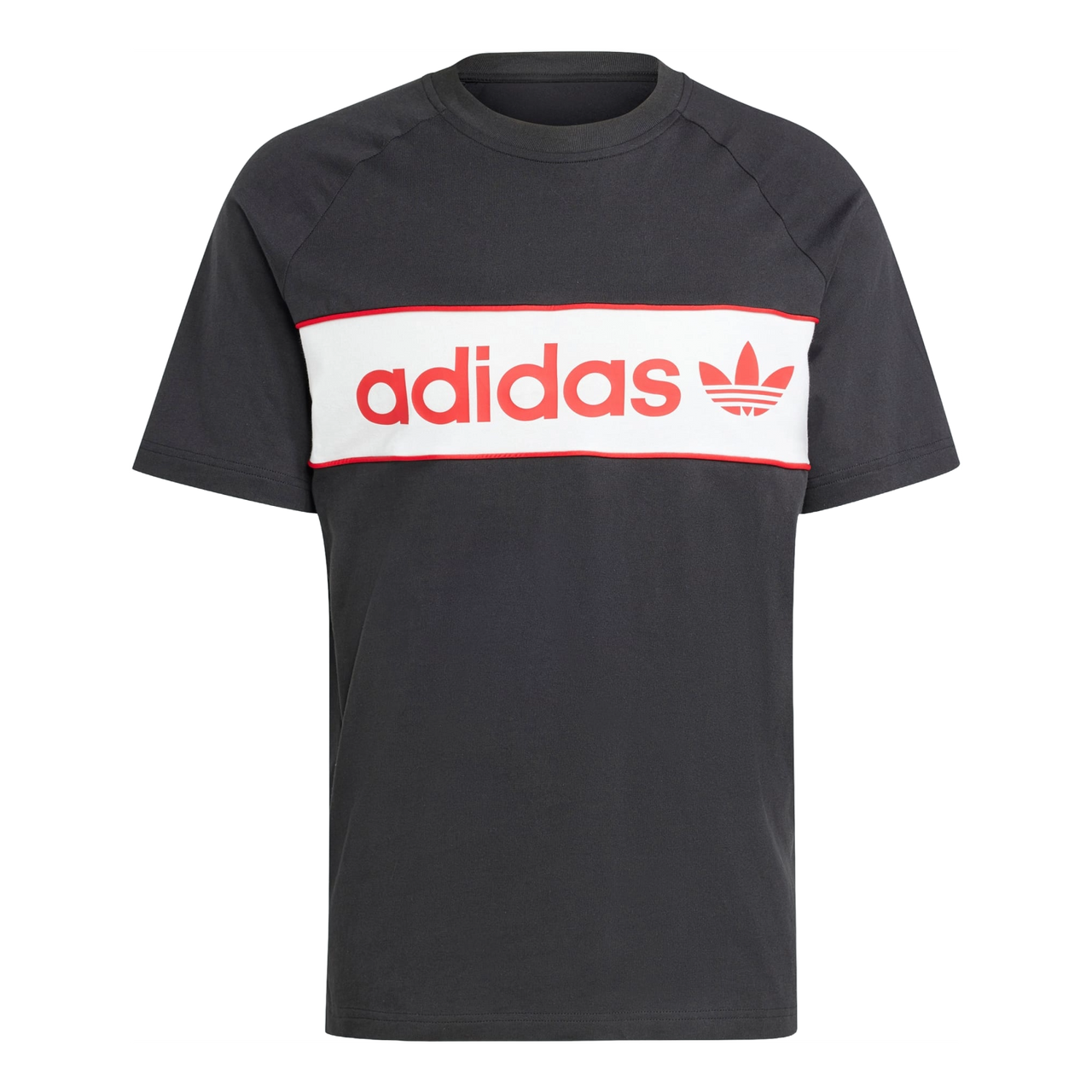adidas Archive T-Shirt Asia Sizing 'Black' IS1404