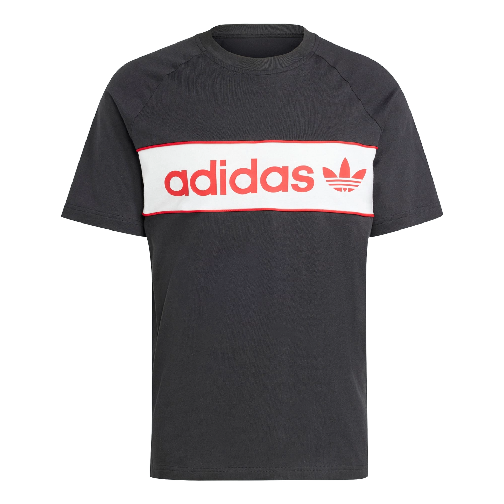adidas Archive T-Shirt Asia Sizing 'Black' IS1404