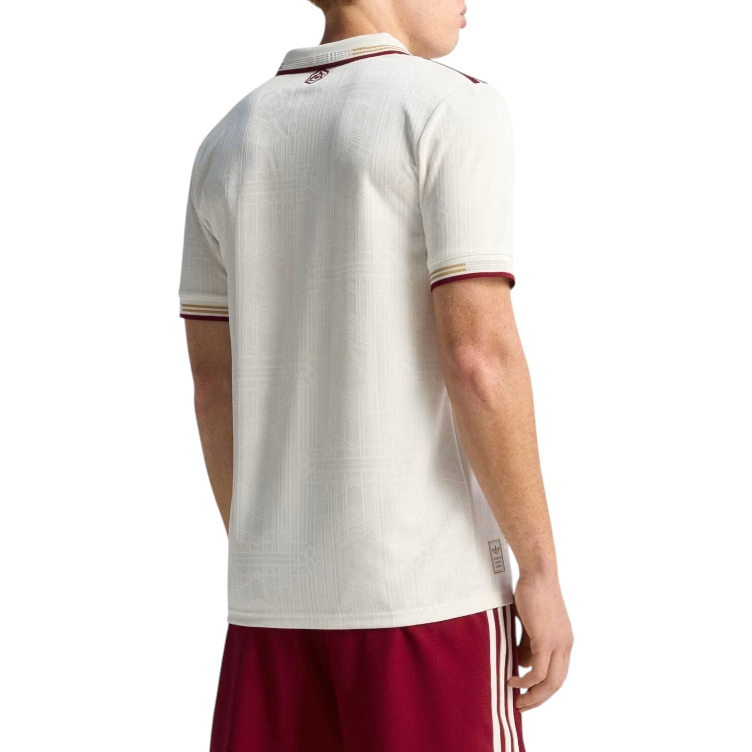 adidas x Arsenal 25/26 Third Authentic Short Jersey Slim Fit Asia Sizing 'Cloud White' JI9554