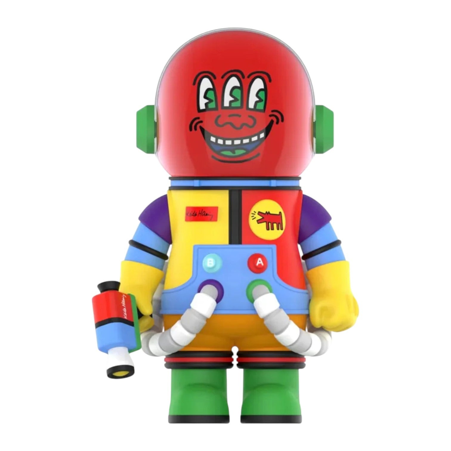 Pop Mart x Keith Haring Mega Space Molly Artist Treasure Collection 1000% SPACE-MOLLY-KEITH-HARING