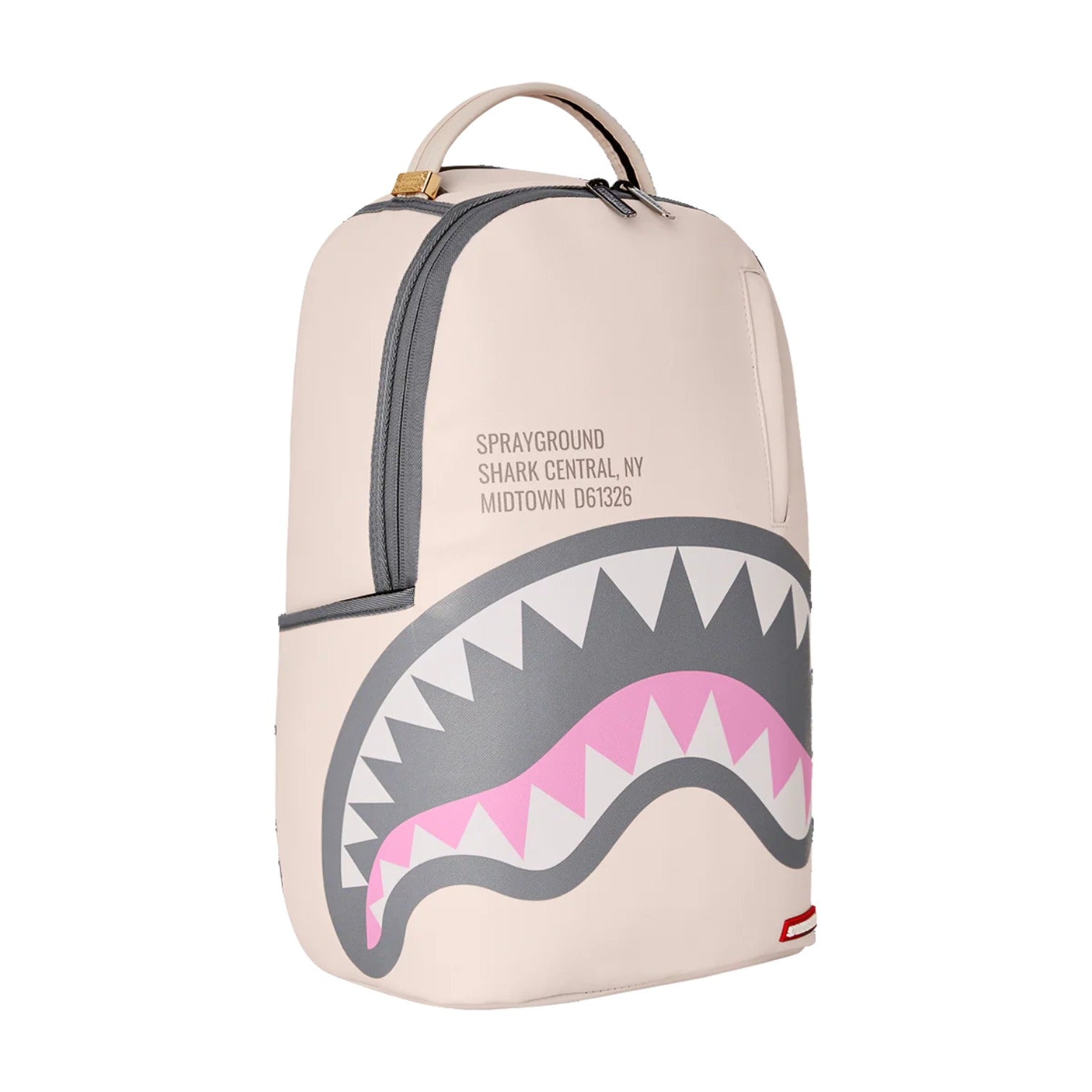 Sprayground Shark Central Rose DLXSV Backpack 'White Black' W1035715