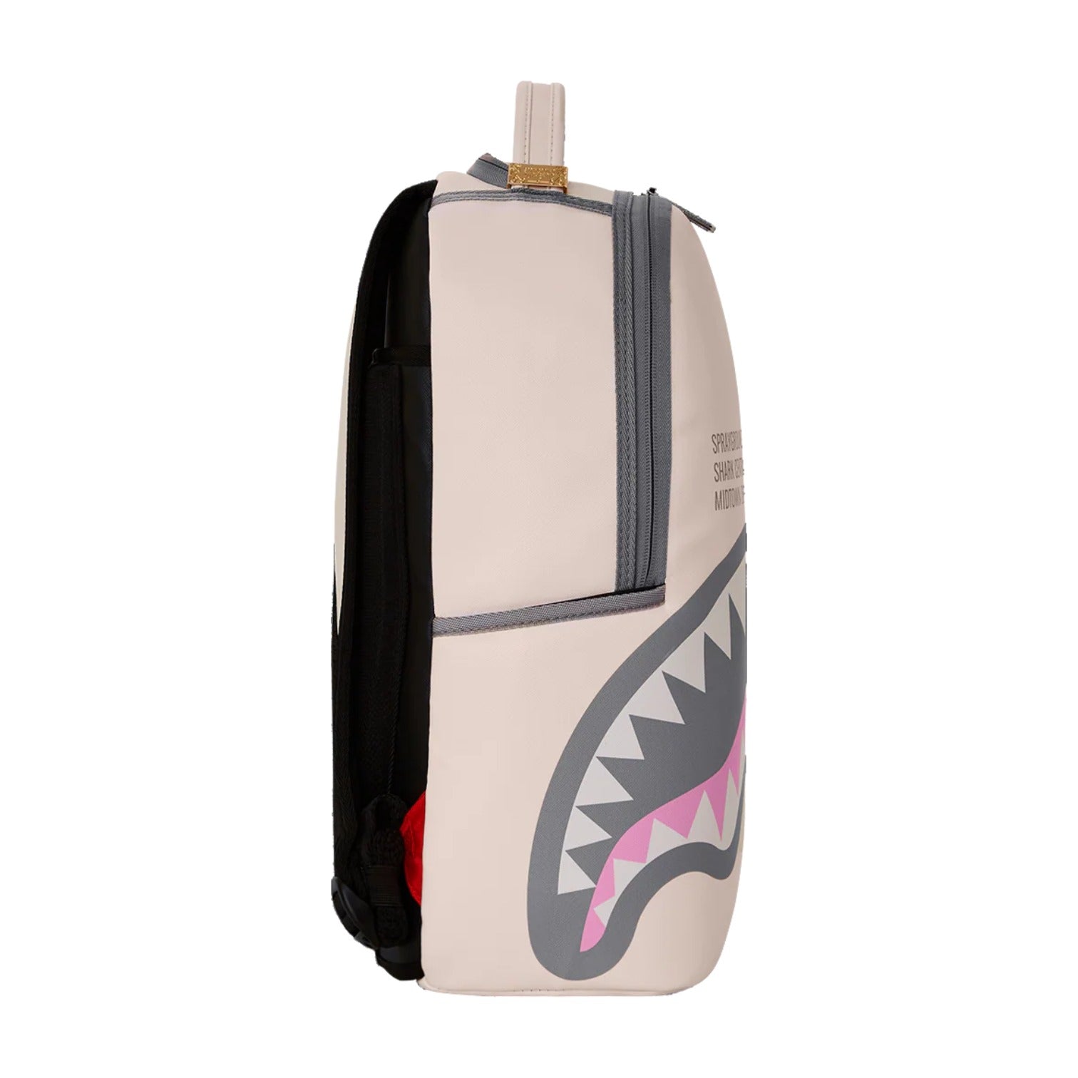 Sprayground Shark Central Rose DLXSV Backpack 'White Black' W1035715