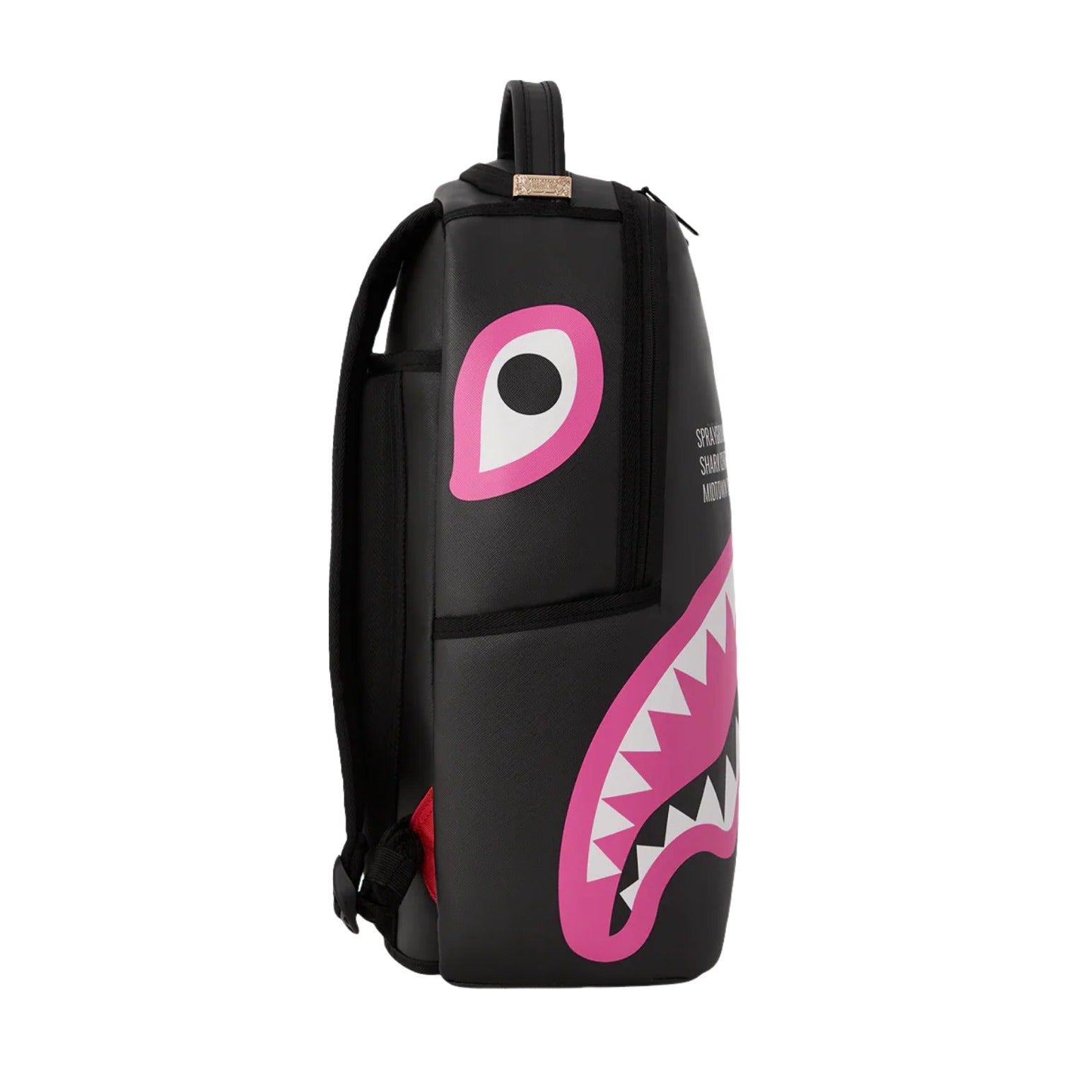 Sprayground Shark Central Pink DLXSV Backpack 'Black Pink' W1035718