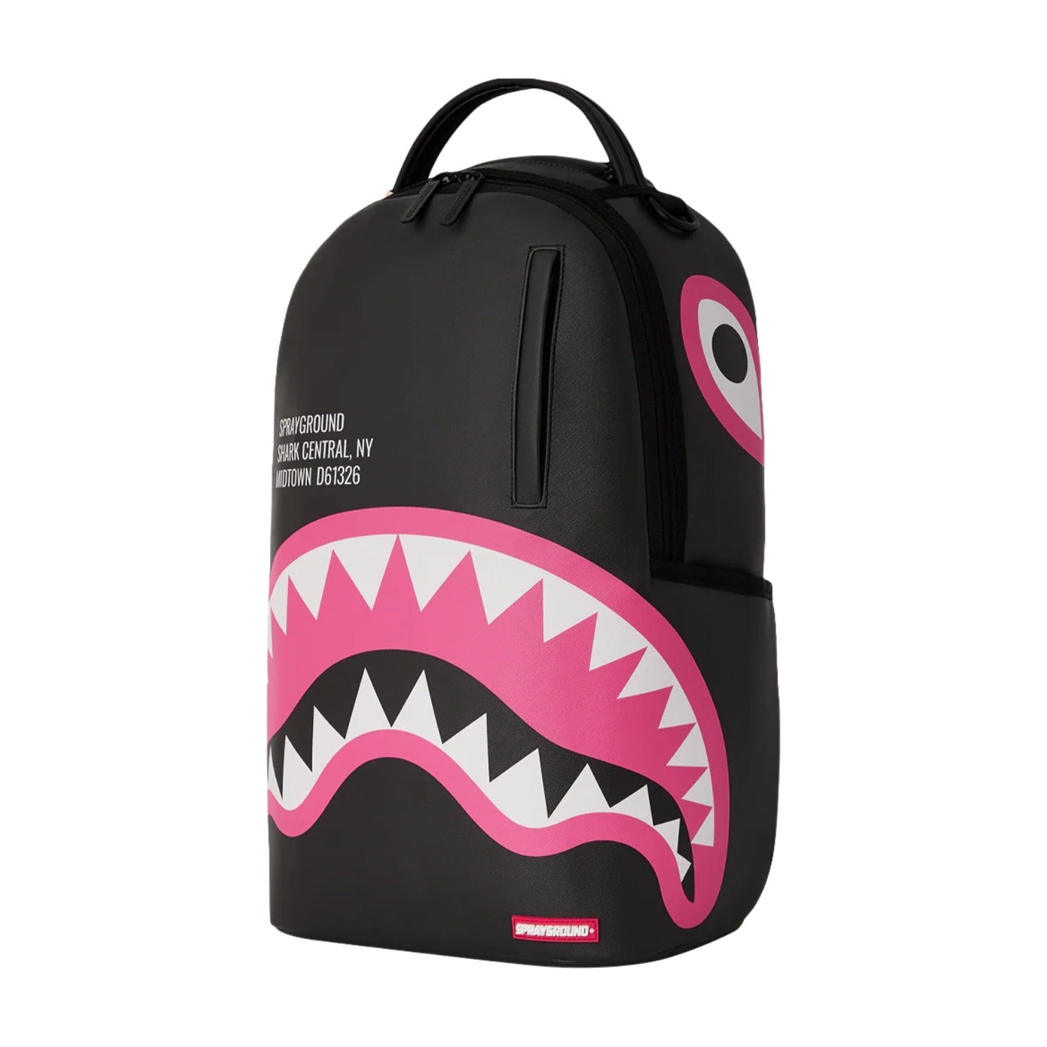 Sprayground Shark Central Pink DLXSV Backpack 'Black Pink' W1035718