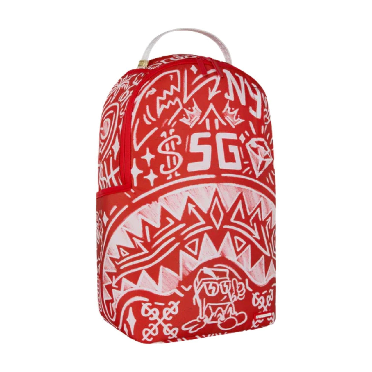 Sprayground Nitro Static Backpack 'Red' B8563