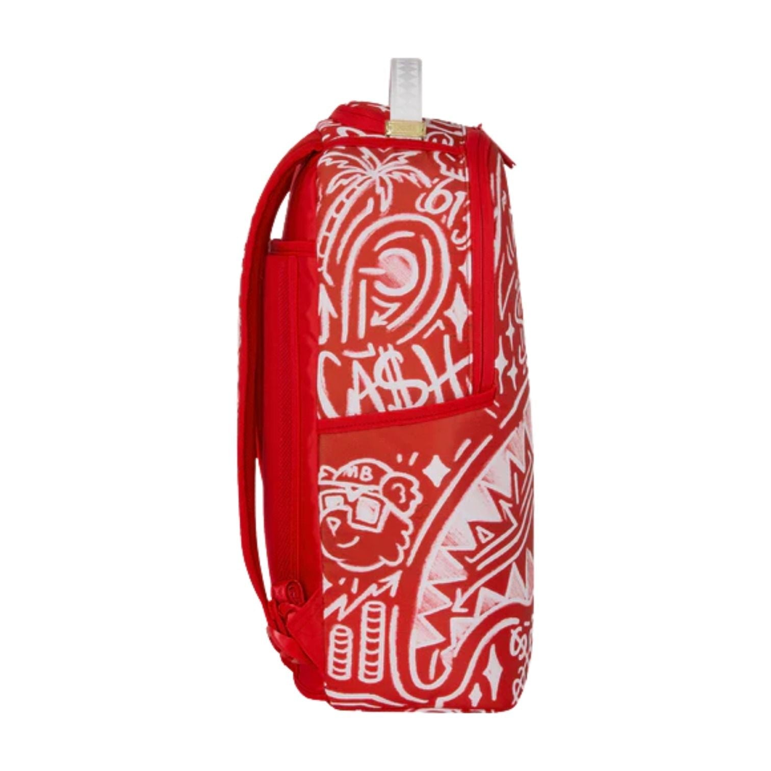 Sprayground Nitro Static Backpack 'Red' B8563