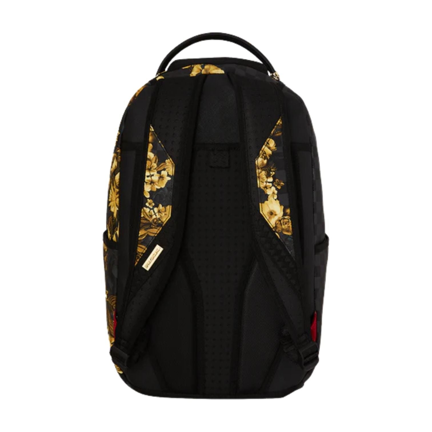 Sprayground Gold Floral Remix Backpack 'Black Gold' B8683