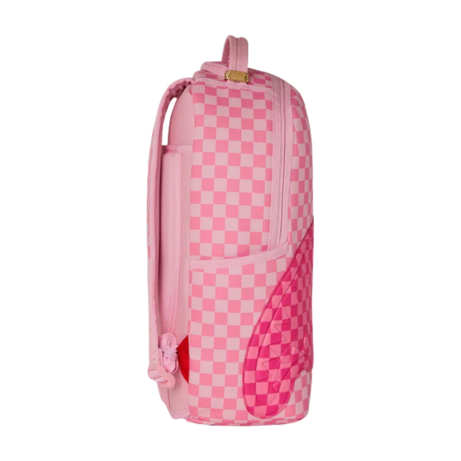 Sprayground Pink Sharks In Paris Patch Backpack 'Pink' B8717