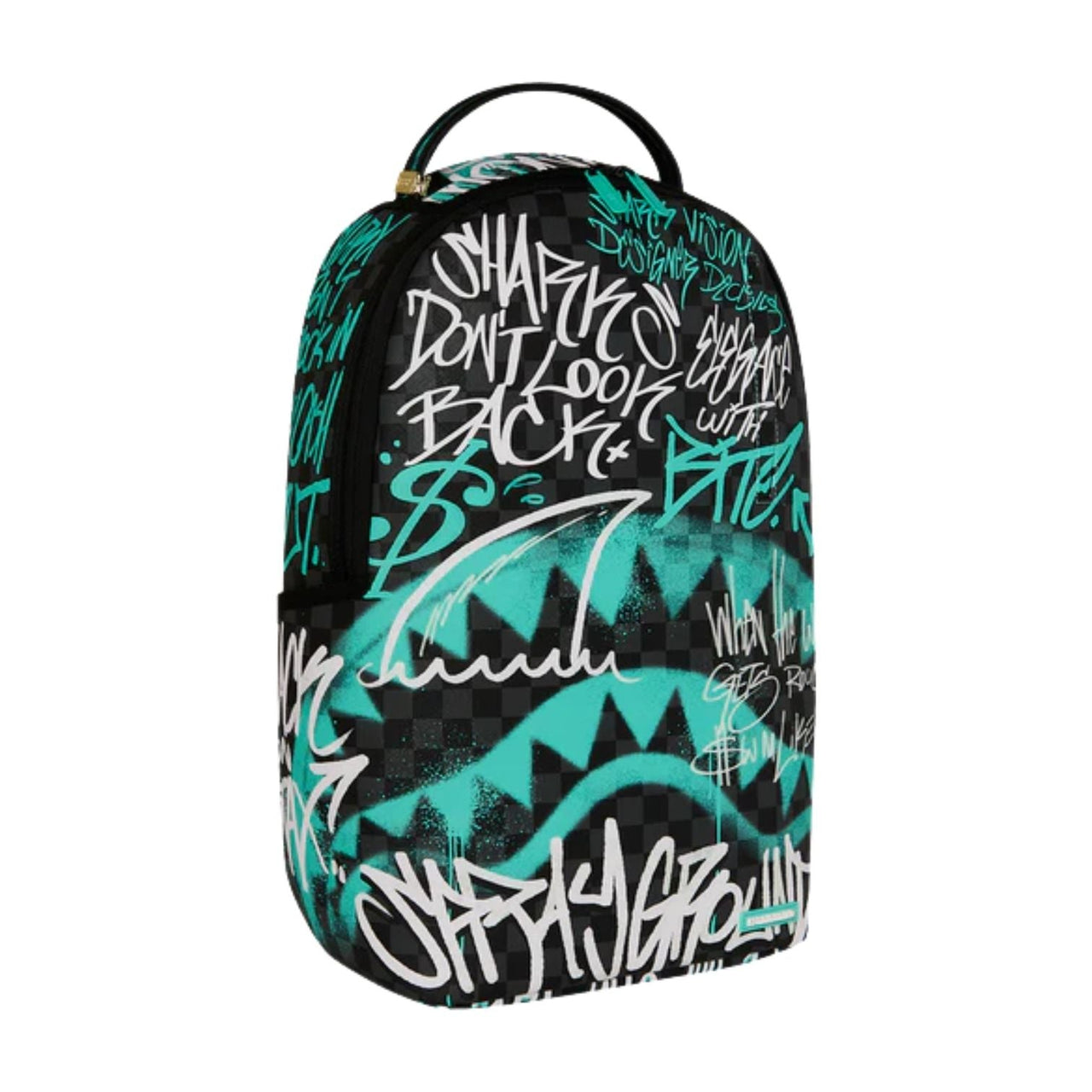 Sprayground Spray Poetry III dlxsv Backpack 'Black Green' B8754