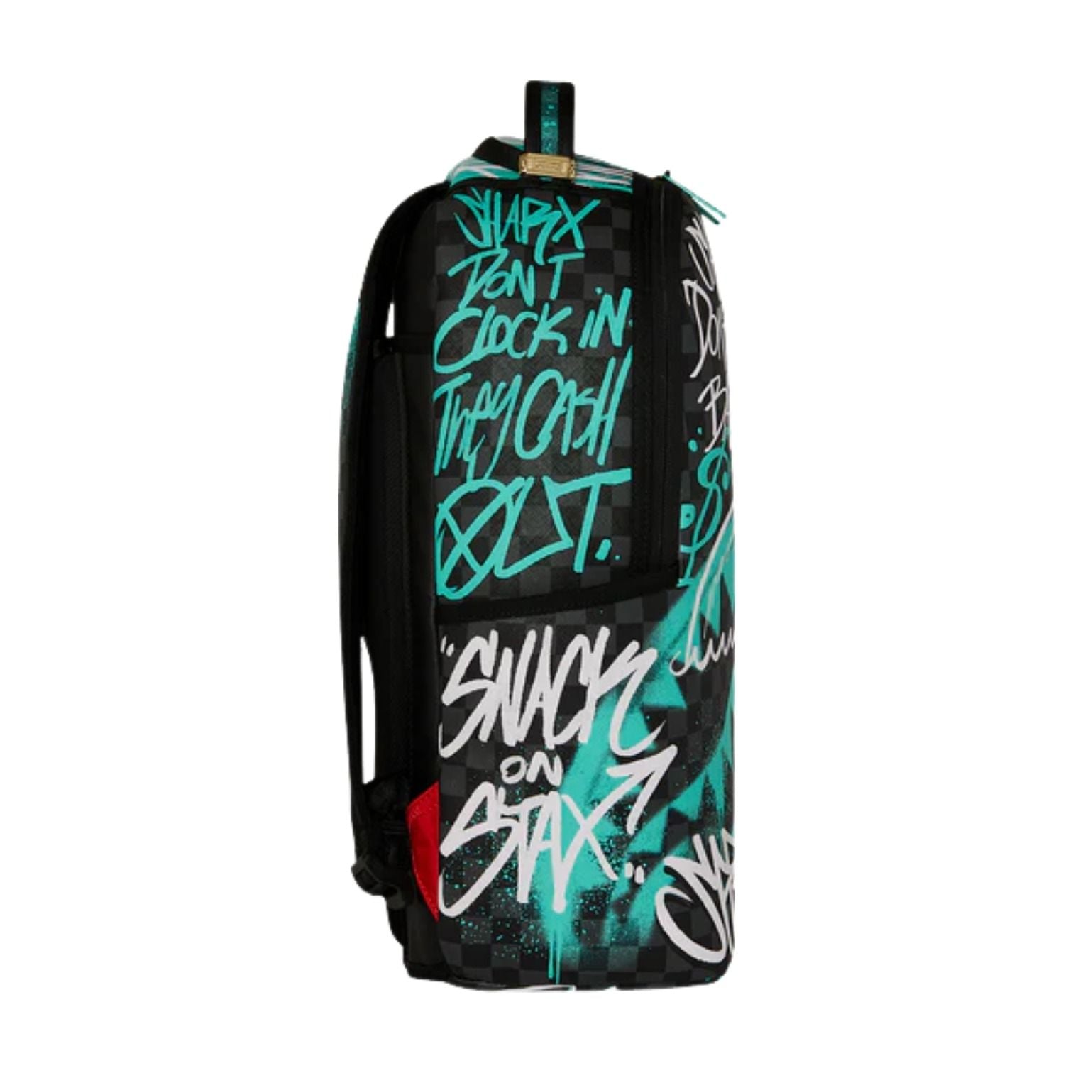 Sprayground Spray Poetry III dlxsv Backpack 'Black Green' B8754