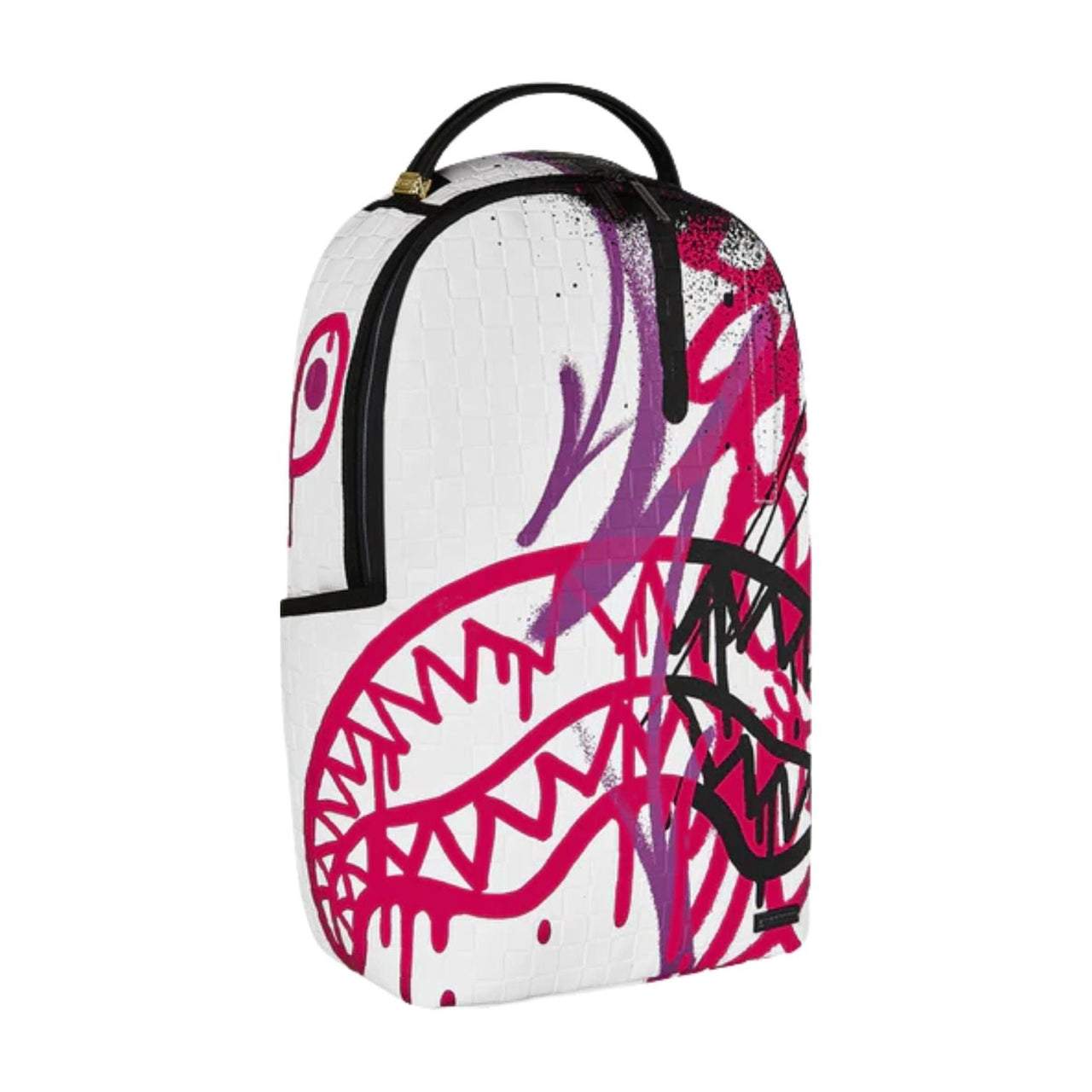 Sprayground Crash Graff Turbo Backpack 'White' B8809