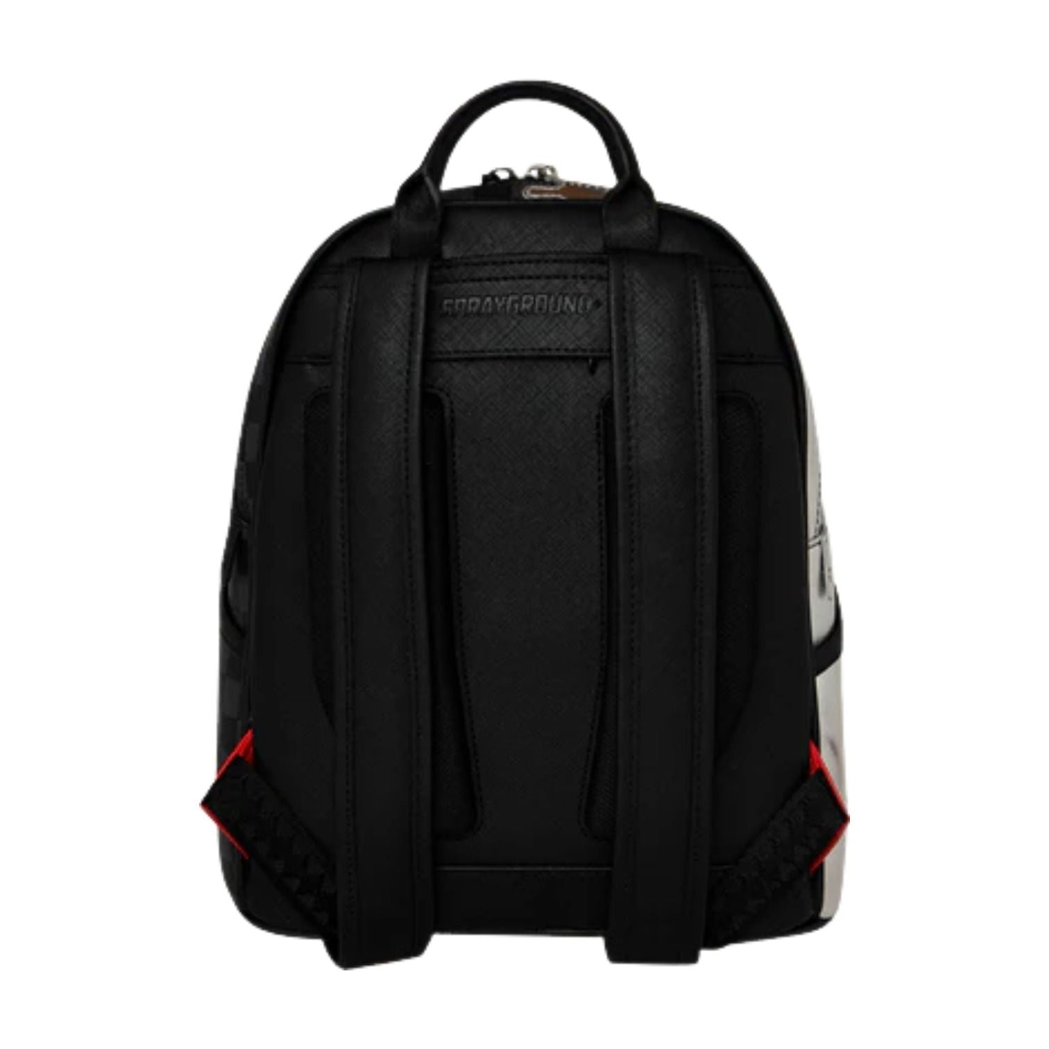 Sprayground Silver Side Drip Savage Backpack 'Black Sliver' B8922