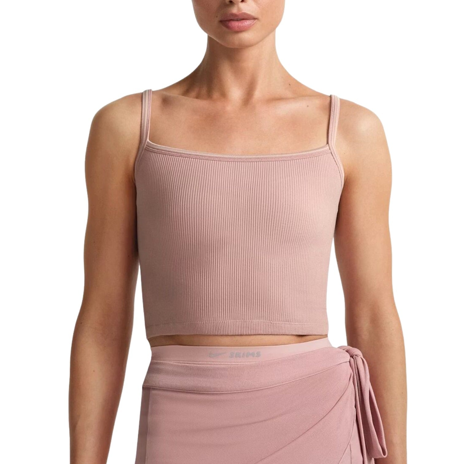 (WMNS) Nike x SKIMS Ribbed Seamless Cami Tank 'Himalayan' BABRA10223W-HEC