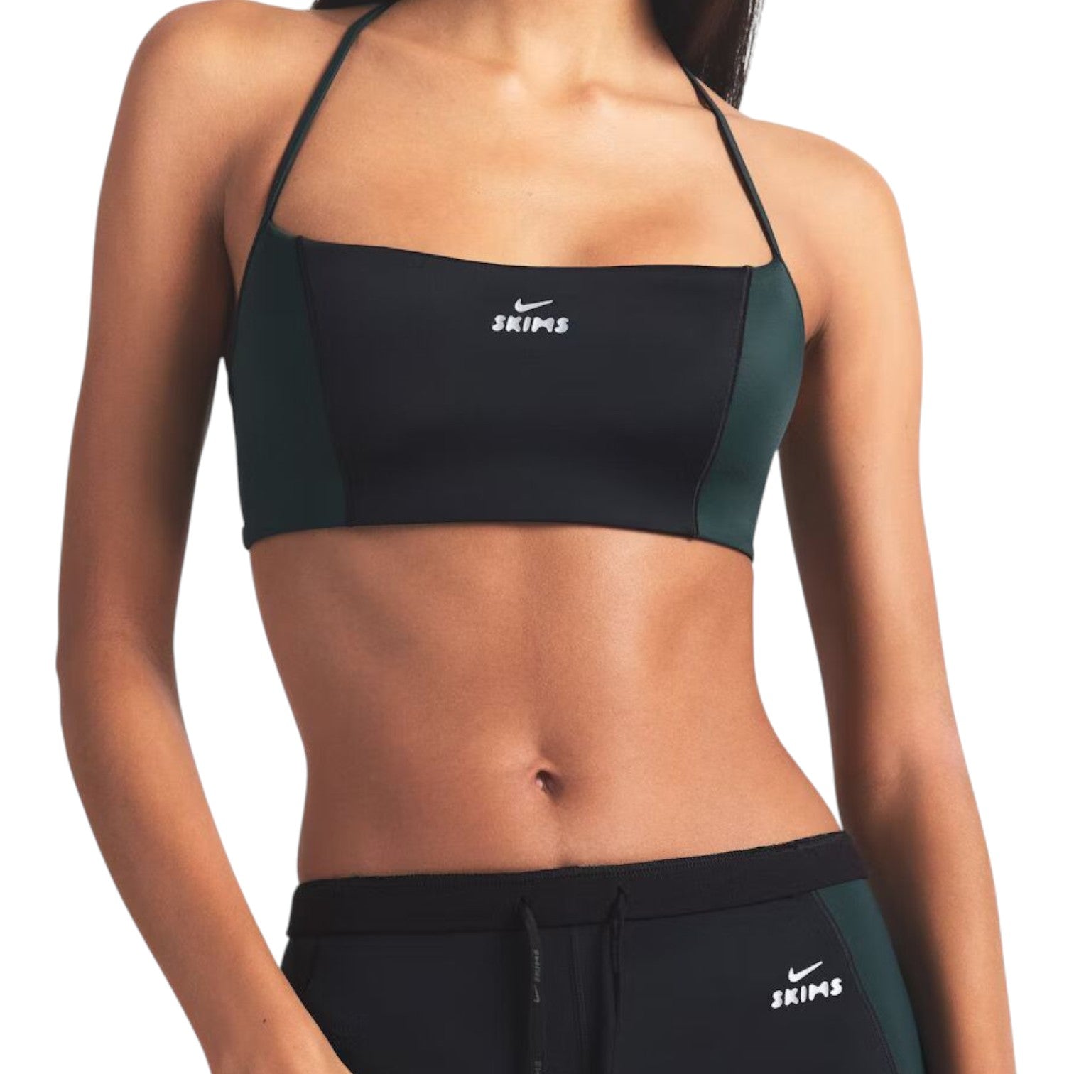 (WMNS) Nike x SKIMS Shine Micro-Scoop Bra 'Obsidian Dark Teal' BABRA9496W-OBT