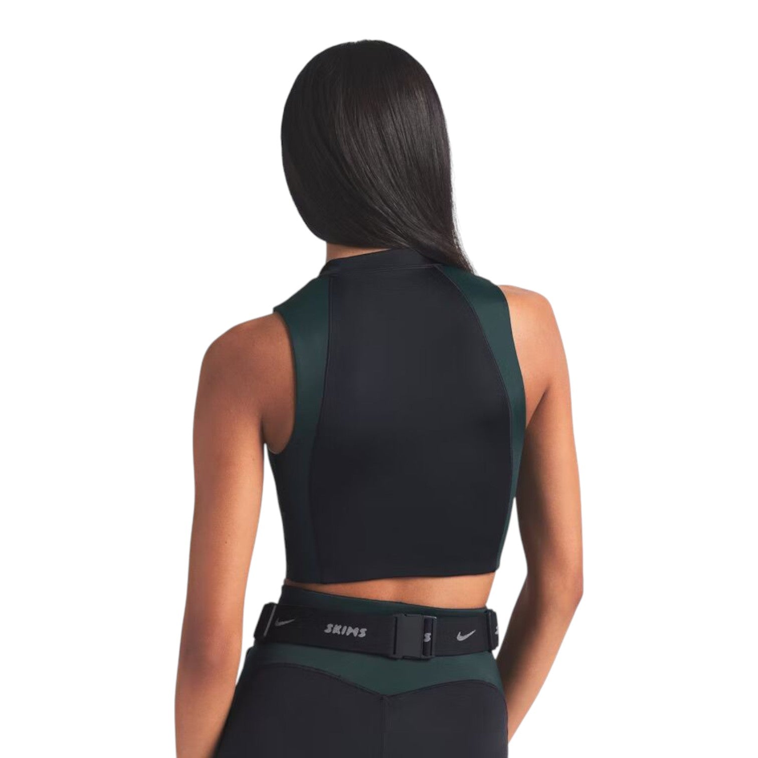 (WMNS) Nike x SKIMS Shine Front-Zip Bra 'Obsidian Dark Teal' BABRA9497W-OBT
