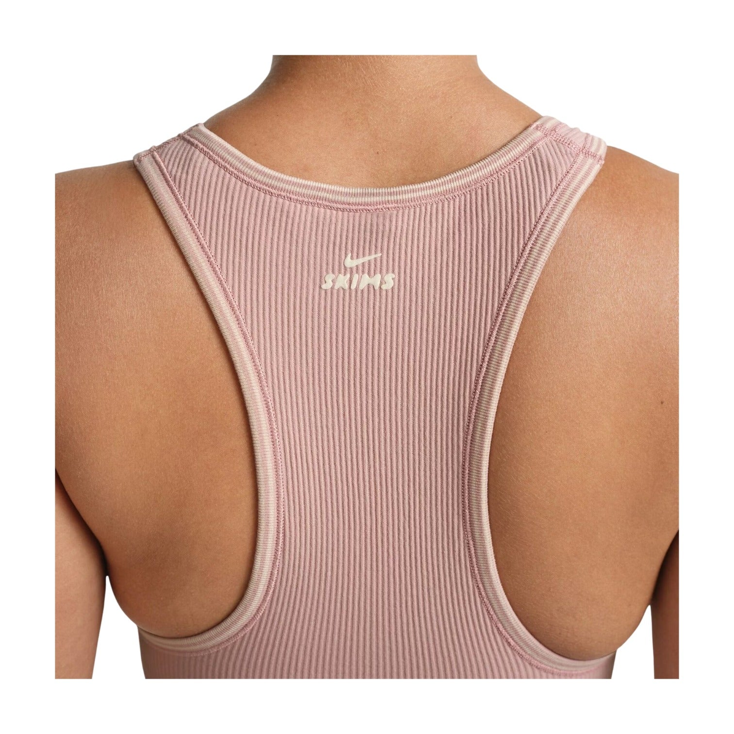 (WMNS) Nike x SKIMS Ribbed Seamless Racer Front Bra 'Himalayan' BABRA9714W-HEC