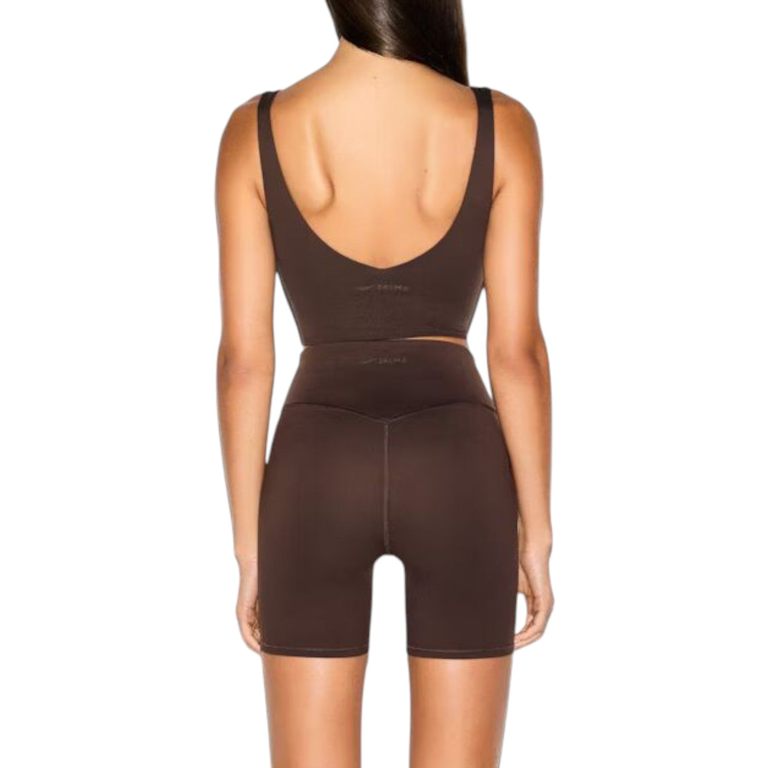 (WMNS) Nike x SKIMS Matte V-Neck Bra 'Dark Sepia' BALLL8616W-DSP