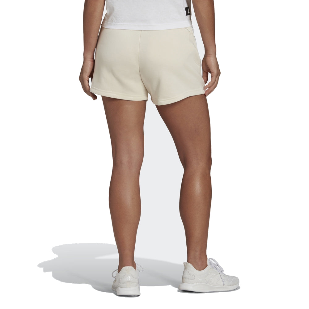(WMNS) adidas 3-Stripes Sports Shorts Asia Sizing 'White' HE1666