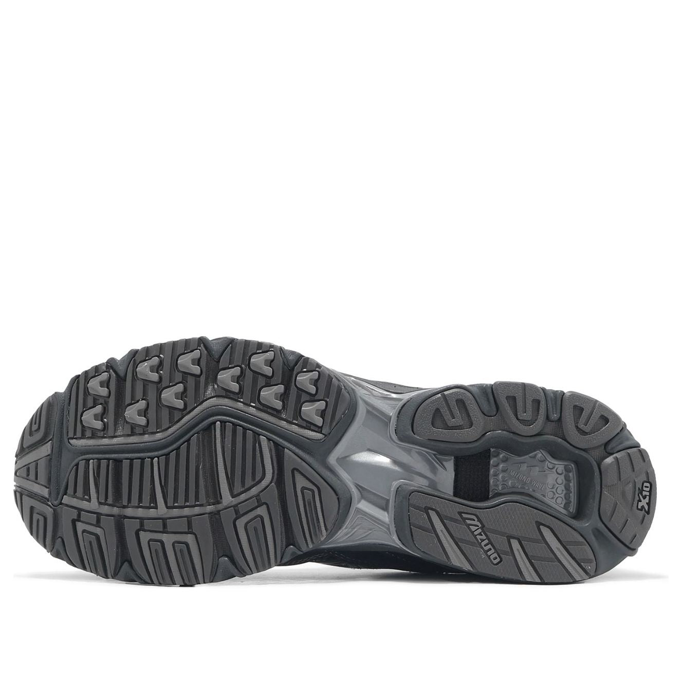 Mizuno Wave Rider 10 'Black Sand Metallic Grey' D1GA243108