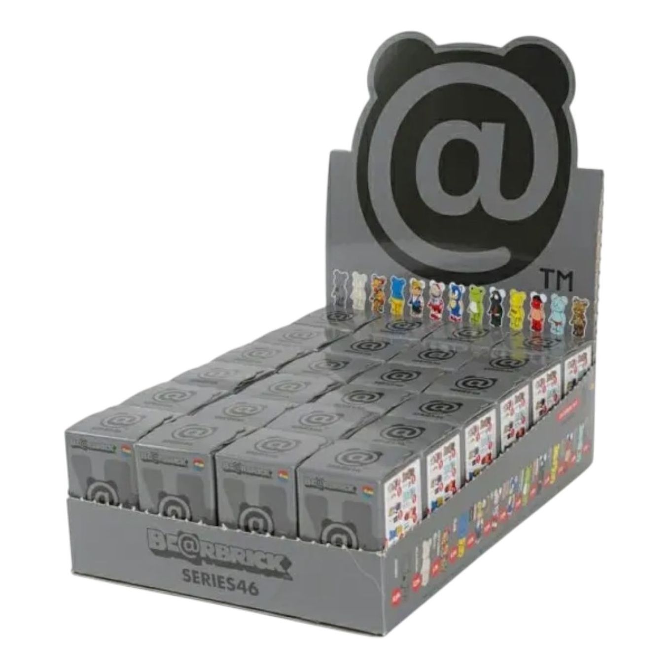 BE@RBRICK Series 46 Sealed Case 100% (24 Blind Boxes) BEARBRICK46SERIES