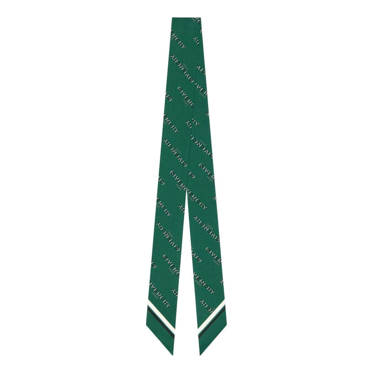 (WMNS) Givenchy SS26 GIVENCHY Shadow Bicolor Bandeau in Silk 'Emerald Green' BG00P3G002-320