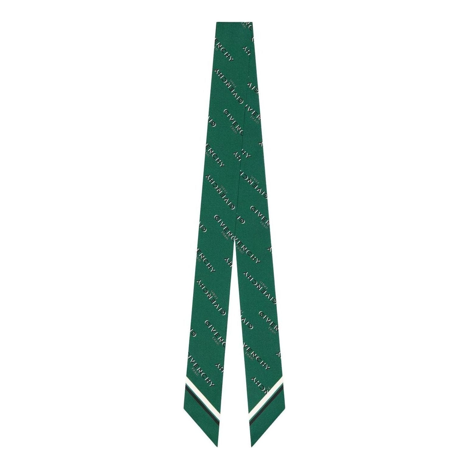 (WMNS) Givenchy SS26 GIVENCHY Shadow Bicolor Bandeau in Silk 'Emerald Green' BG00P3G002-320