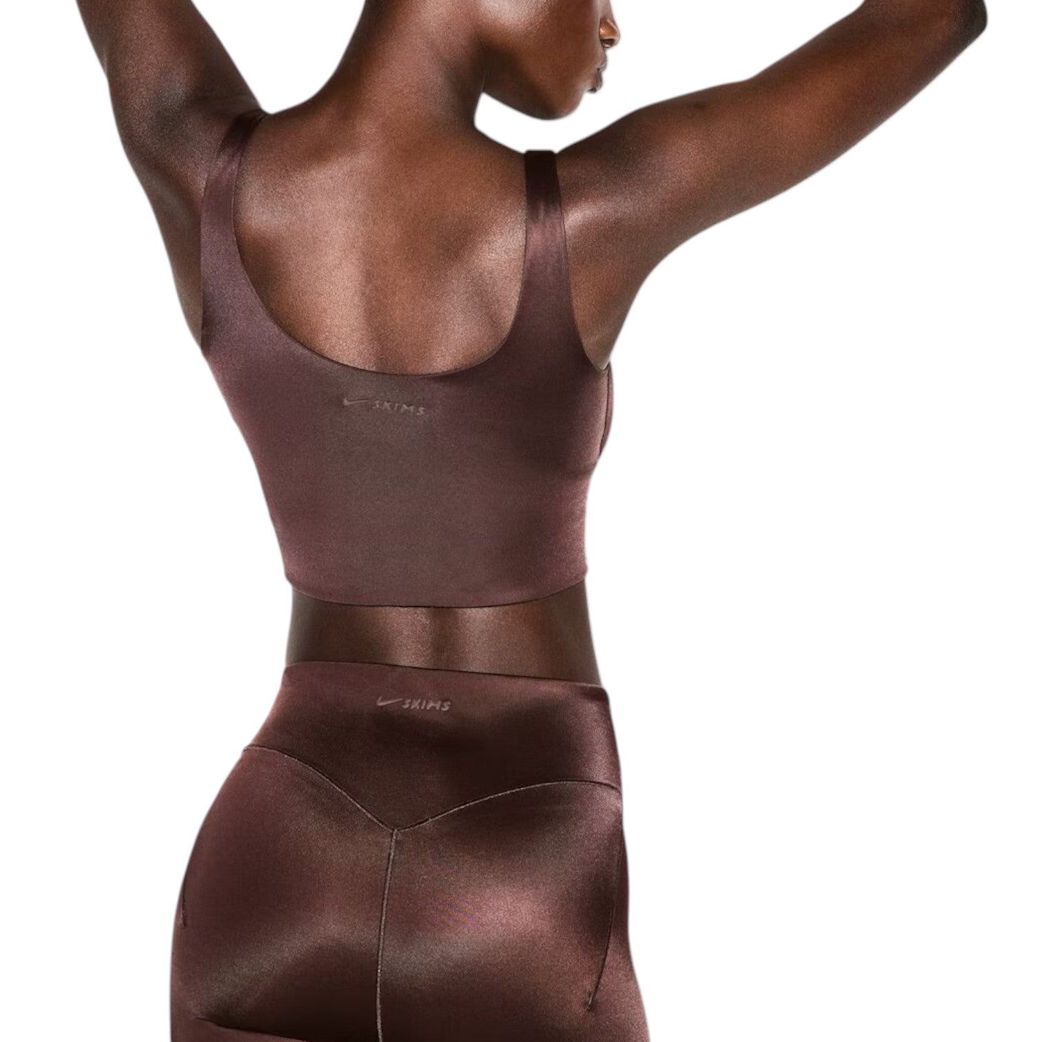 (WMNS) Nike x SKIMS Shine High-Waisted Bonded 26" Leggings 'Phoenix' BOLEG8352W-PHO