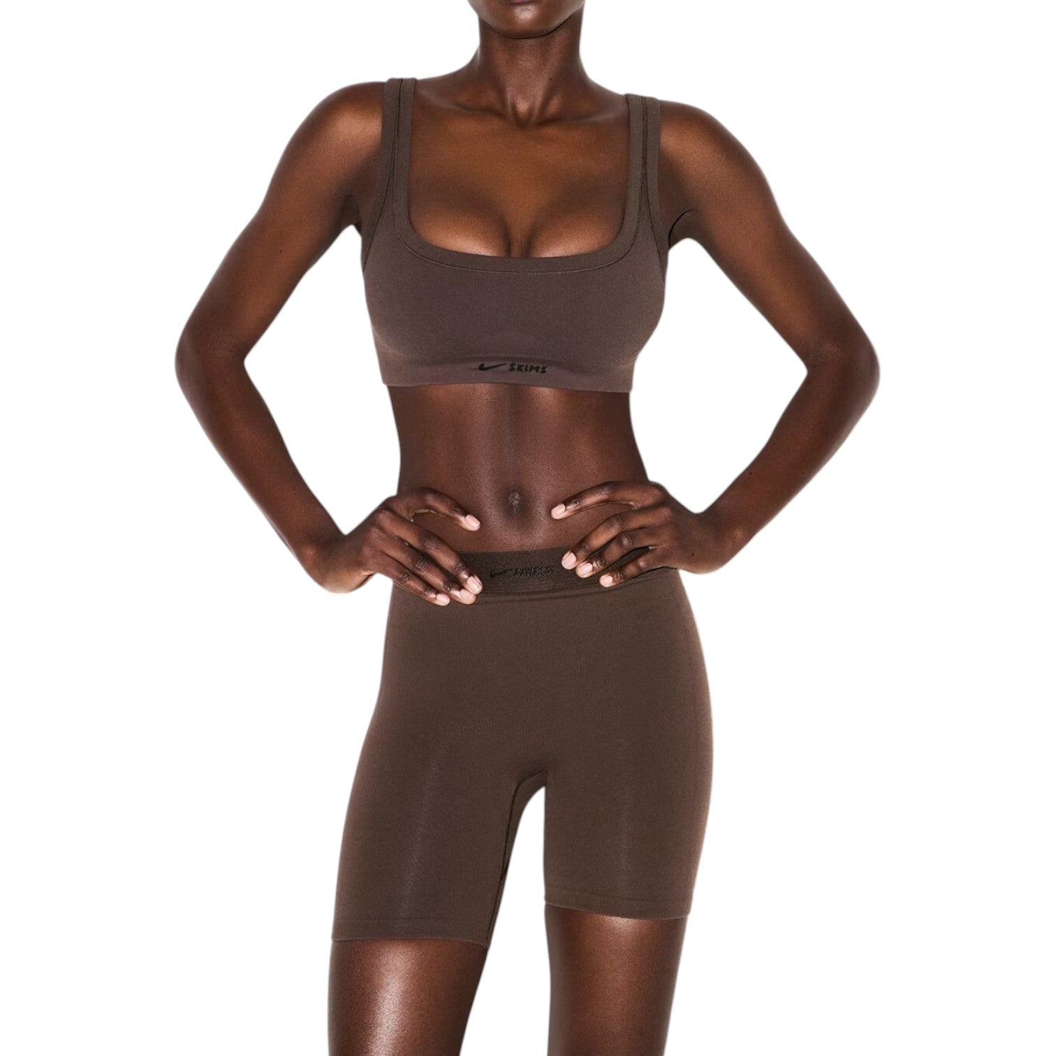 (WMNS) Nike x SKIMS Vintage Seamless Scoop Bra 'Phoenix' BRSPT2951-PHO