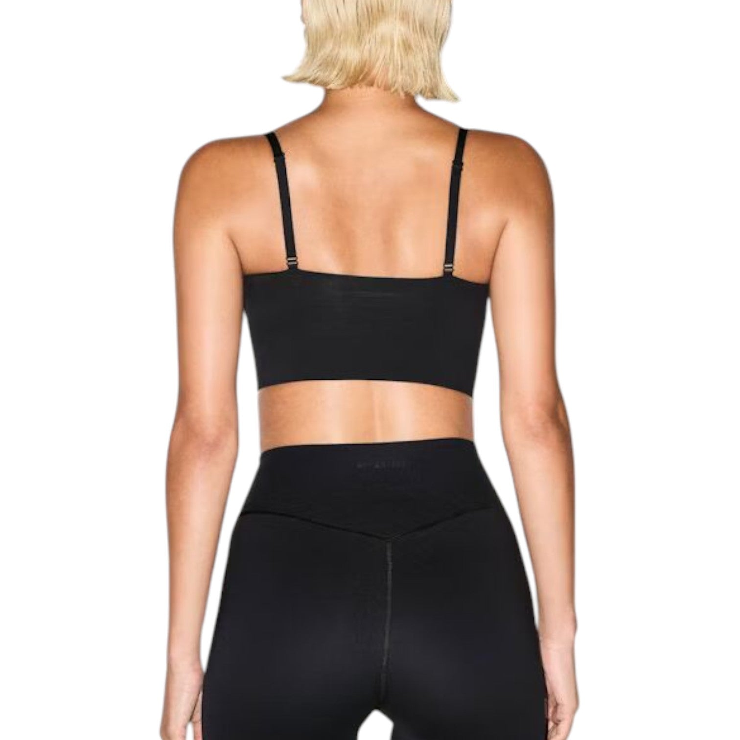 (WMNS) Nike x SKIMS Matte Cami Longline Bra 'Obsidian' BRSPT5115-OBD