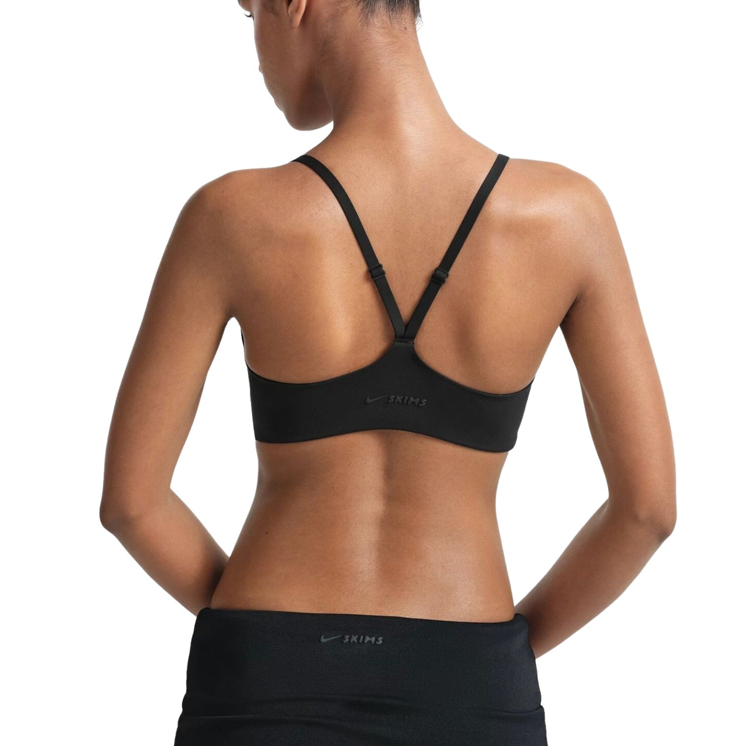 (WMNS) Nike x SKIMS Matte Contour Cami Bra 'Obsidian' BRSPT5186W-OBD
