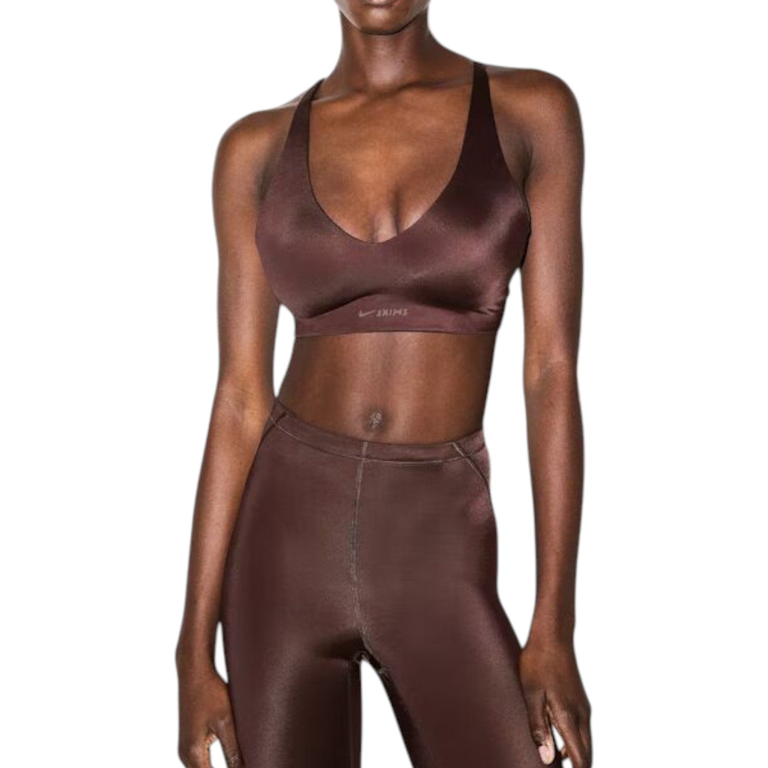(WMNS) Nike x SKIMS Shine V-Neck Bra 'Phoenix' BRSPT5191W-PHO