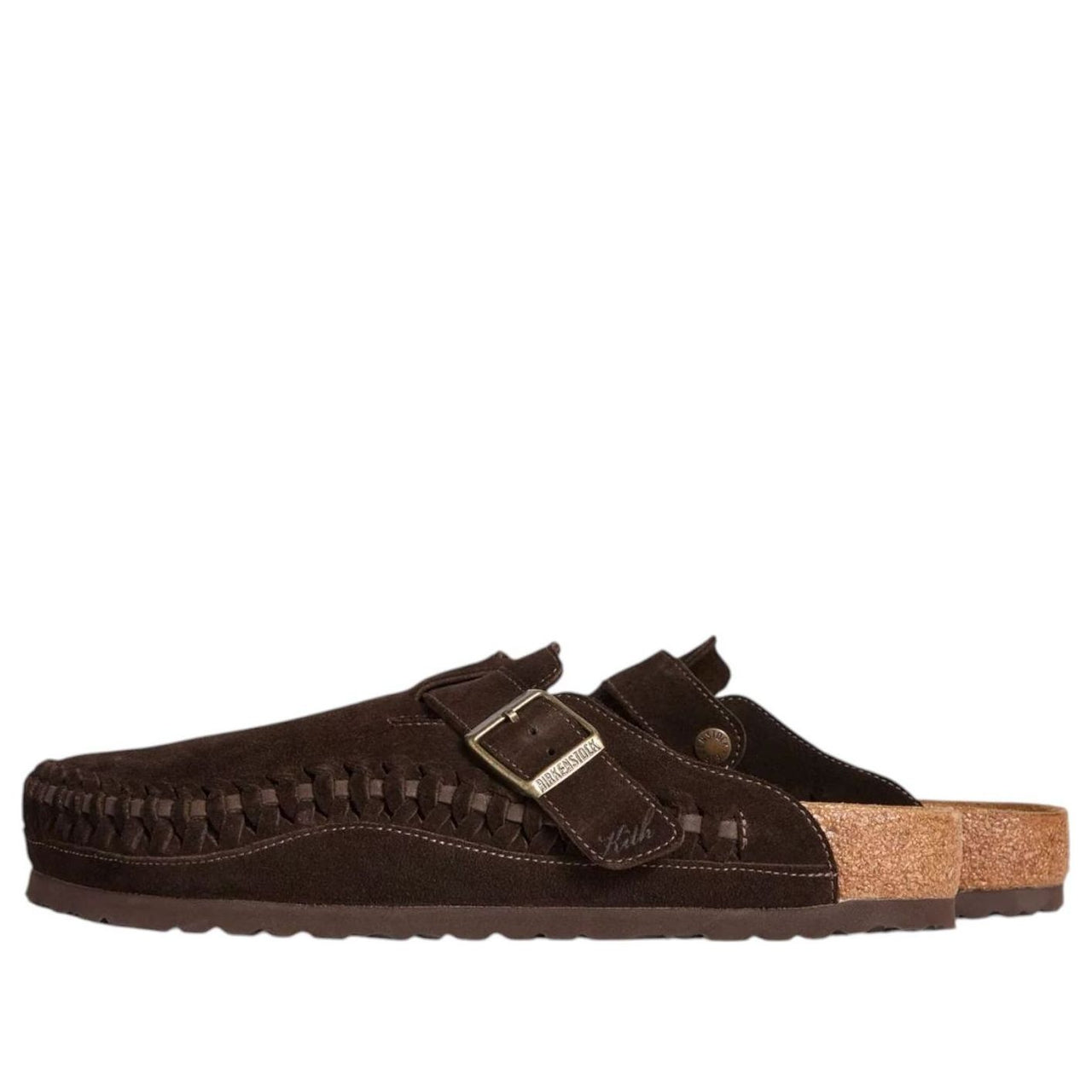 Birkenstock x Kith Boston Braided Suede 'Mocca' 1031020