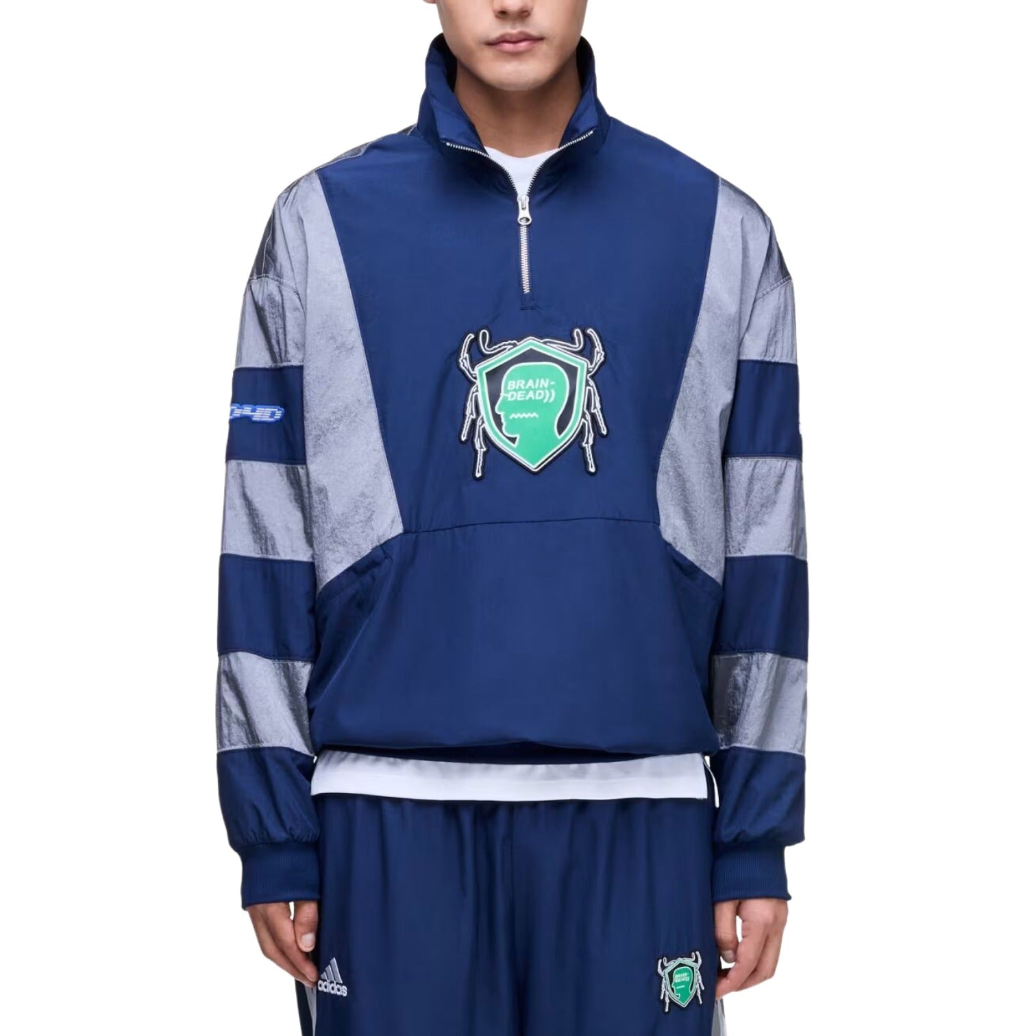 adidas x Brain Dead Track Top 'Collegiate Navy' JZ1055