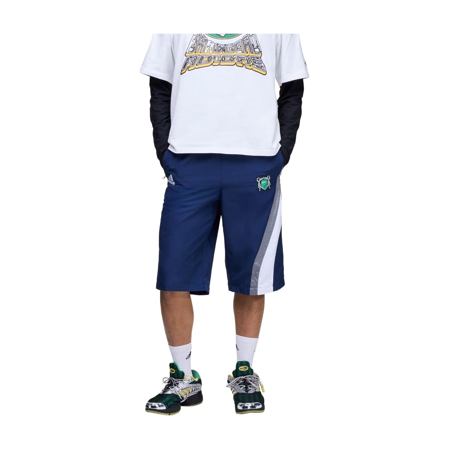 adidas x Brain Dead 11 Pants 'Navy' JY7975