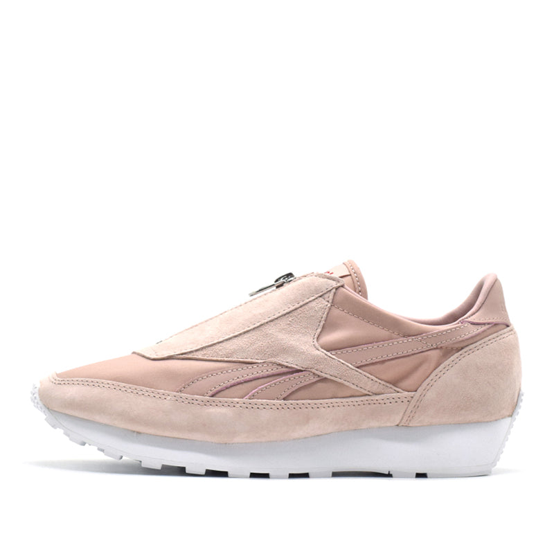 (WMNS) Reebok Aztec Zip 'Pink Silver White' BS8089