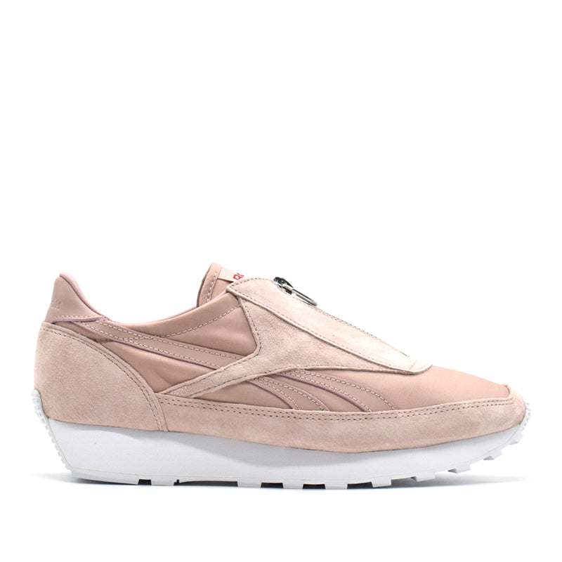 (WMNS) Reebok Aztec Zip 'Pink Silver White' BS8089