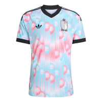 adidas Belgium 26 Away Authentic Jersey 'Frozen Blue Black' JM8382